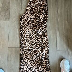 Sofia by Sofia Vergara Animal Print Wide Leg Pants